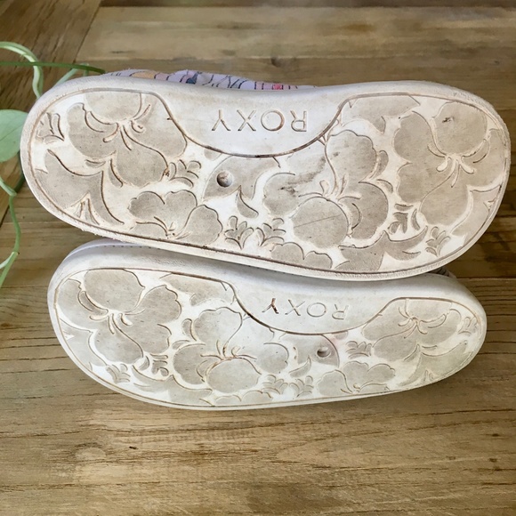 Wavy pastel stripes girls Roxy sneakers - Picture 4 of 5